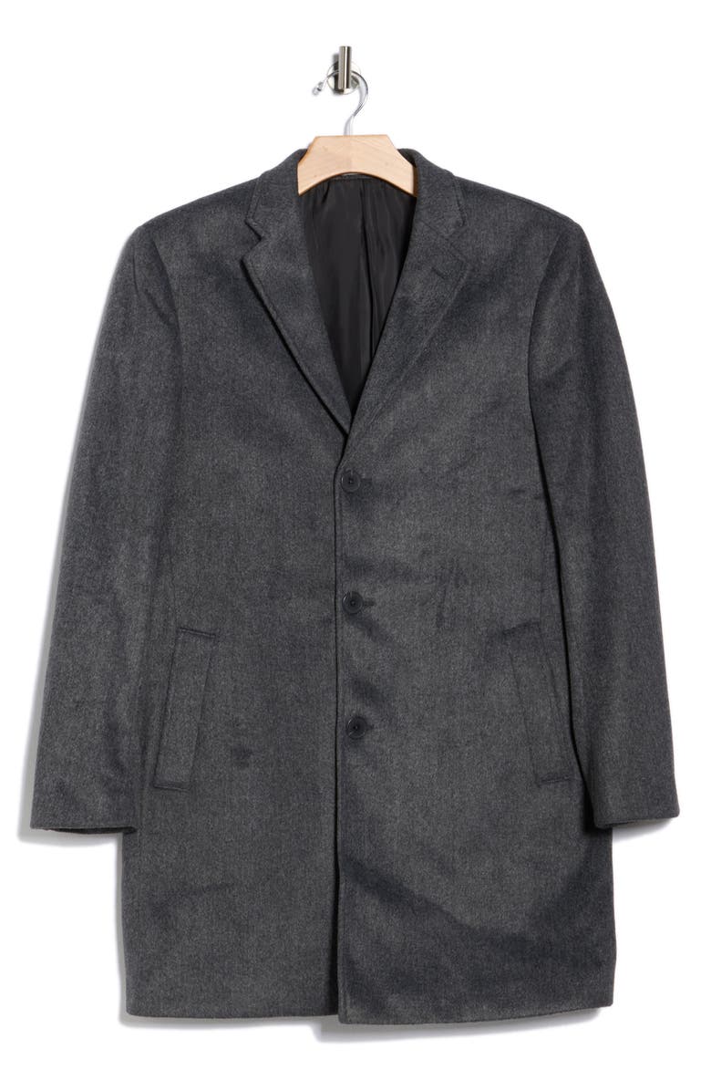 NORDSTROM RACK Top Coat, Alternate, color, Grey Dark Heather