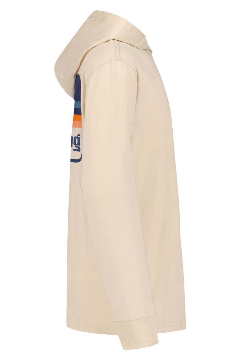 Kids' Graphic Hoodie, Alternate, color, CHINO