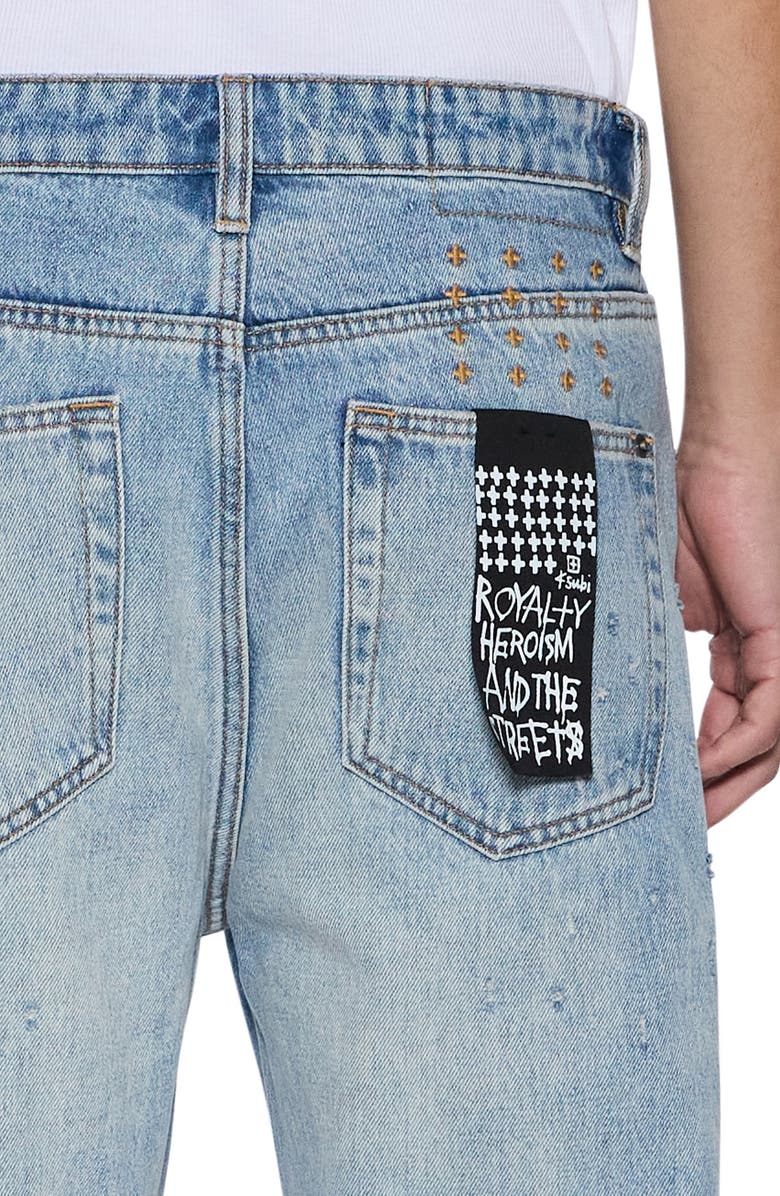 Ksubi Hazlow Manhattan Straight Leg Jeans, Alternate, color, Denim