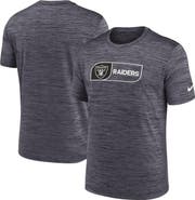 Nike Men's Nike Black Las Vegas Raiders Big & Tall Velocity Jock Tag Performance T-Shirt