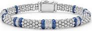 LAGOS Blue Caviar Diamond & Ceramic Station Rope Bracelet