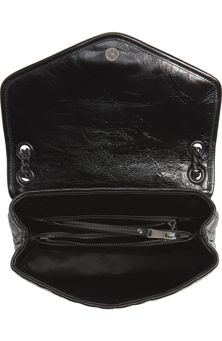 Miu Miu Matelassé Quilted Leather Shoulder Bag, Alternate, color,