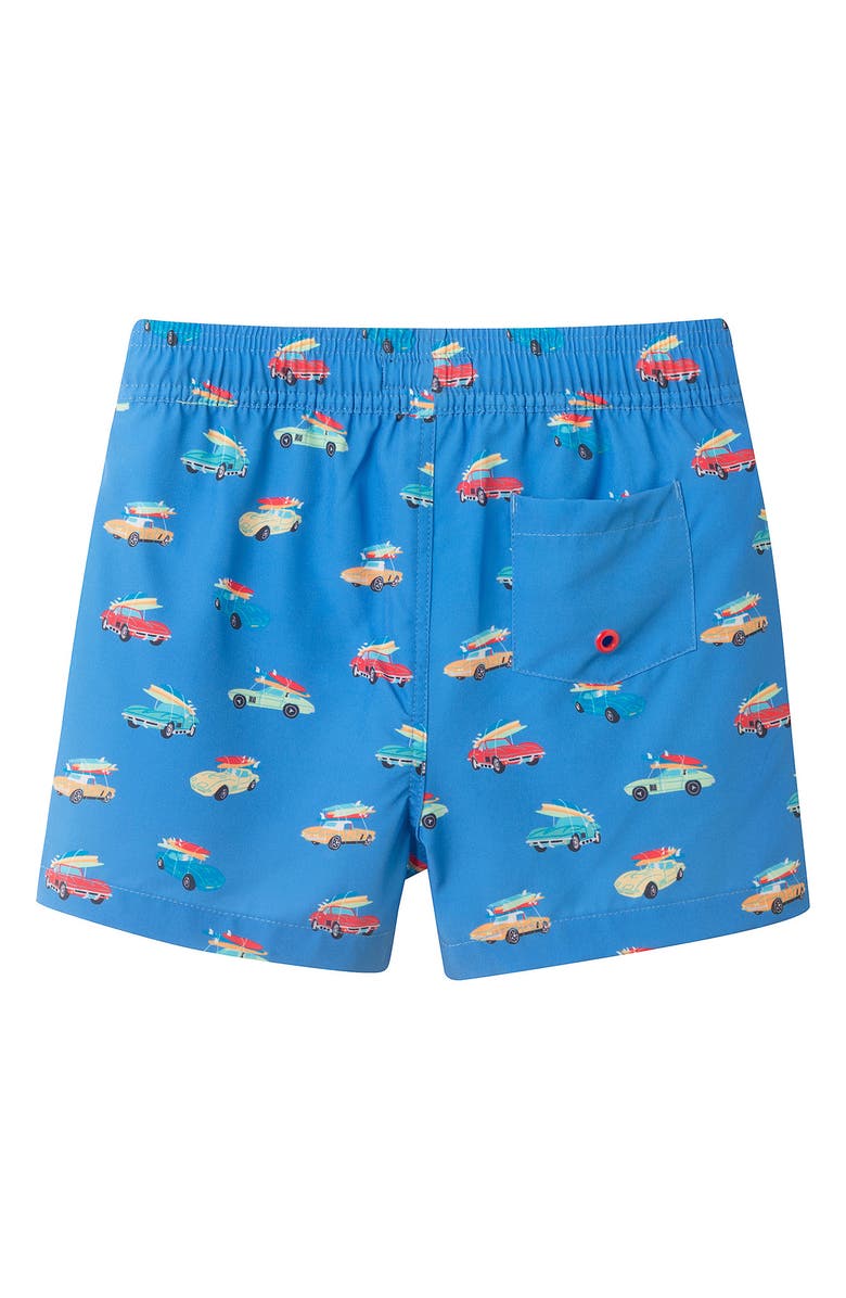 Andy & Evan Kids' Volley Swim Trunks, Alternate, color, Blue Surfboard