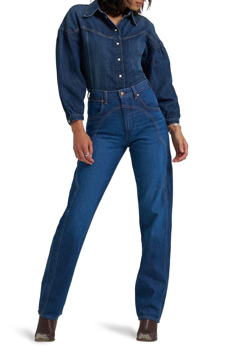 Western Denim Snap-Up Shirt, Alternate, color, HOMESTEAD HAZE