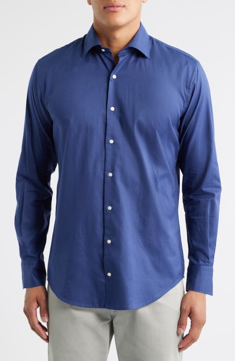 Highlands Soft Twill Button-Up Shirt