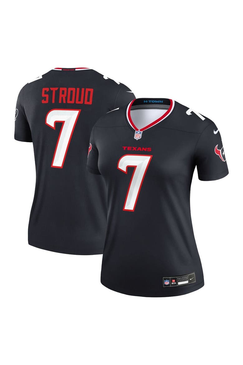 Women's Nike C.J. Stroud  Navy Houston Texans Legend Player Performance Top, Main, color, Navy