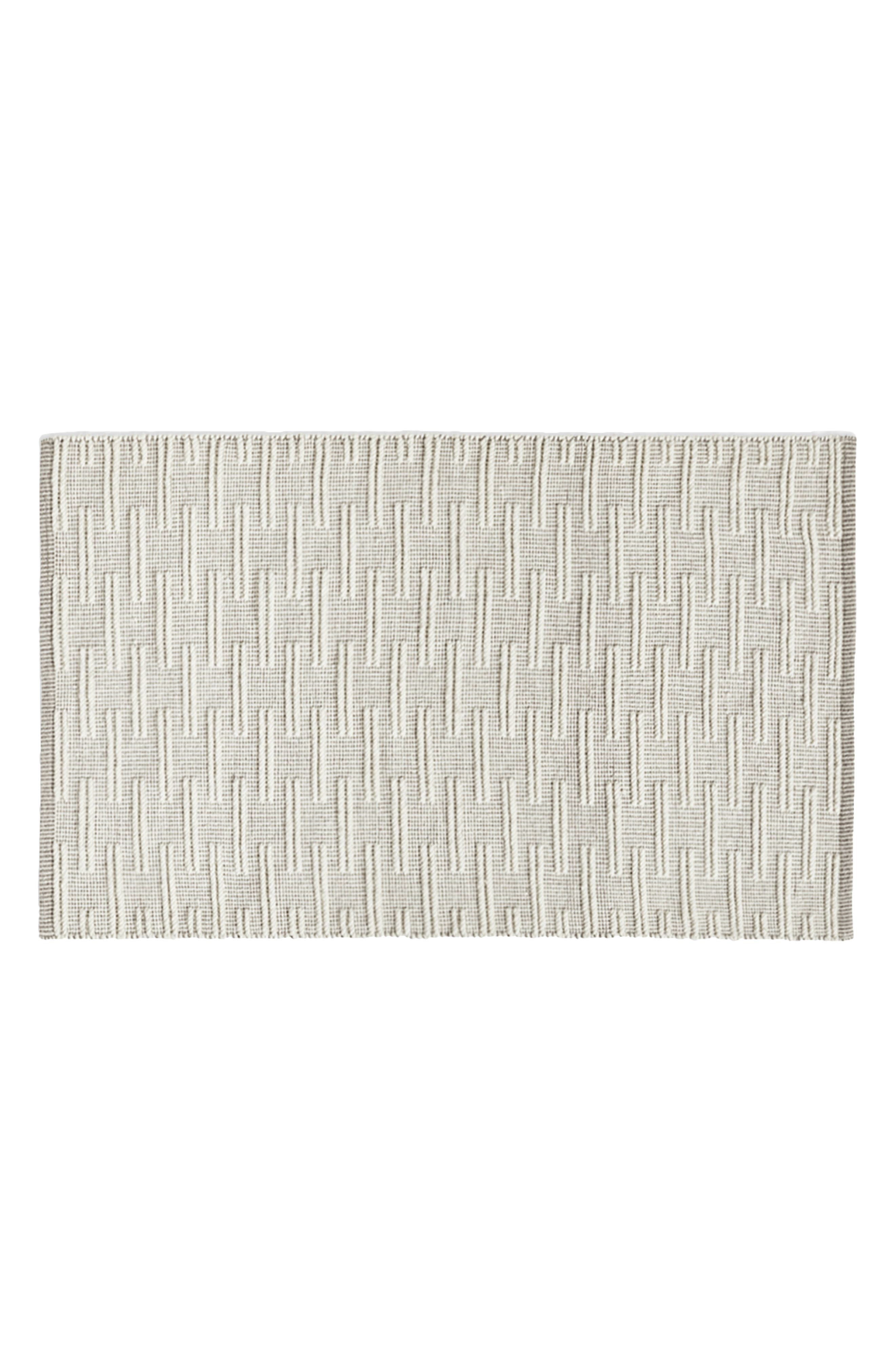 Textured Wool Rug - Thumbnail 2