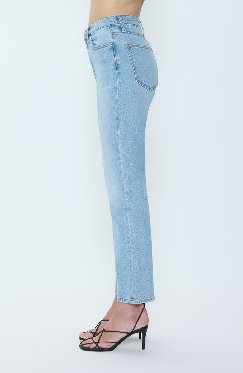 Pistola Bri High Waist Ankle Straight Leg Jeans, Alternate, color, Day Off