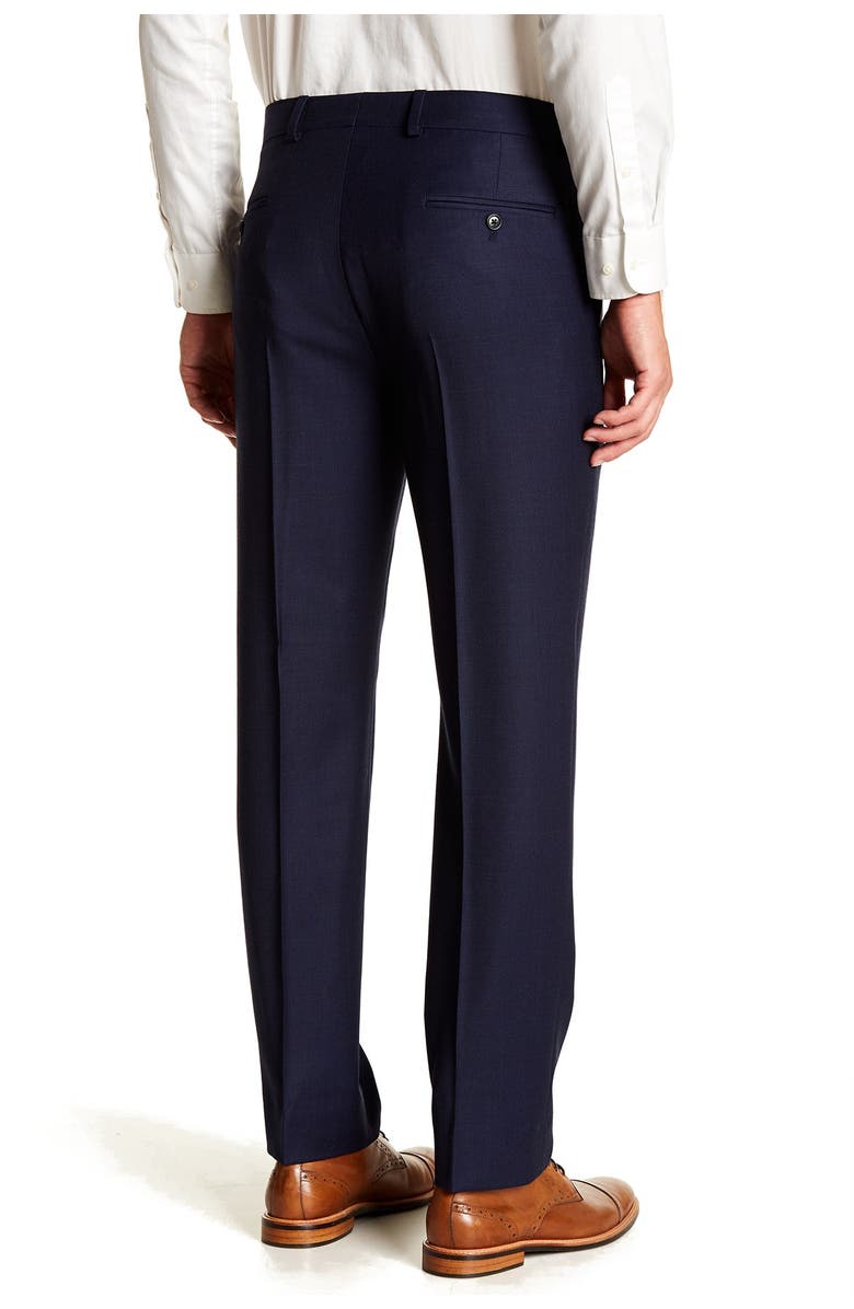 Brooks Brothers Flat Front Regent Fit Pants - 30-34" Inseam, Alternate, color, 