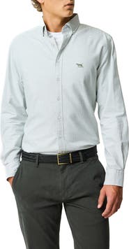 Rodd & Gunn Oxford Crossings Sports Fit Cotton Dobby Button-Down Shirt