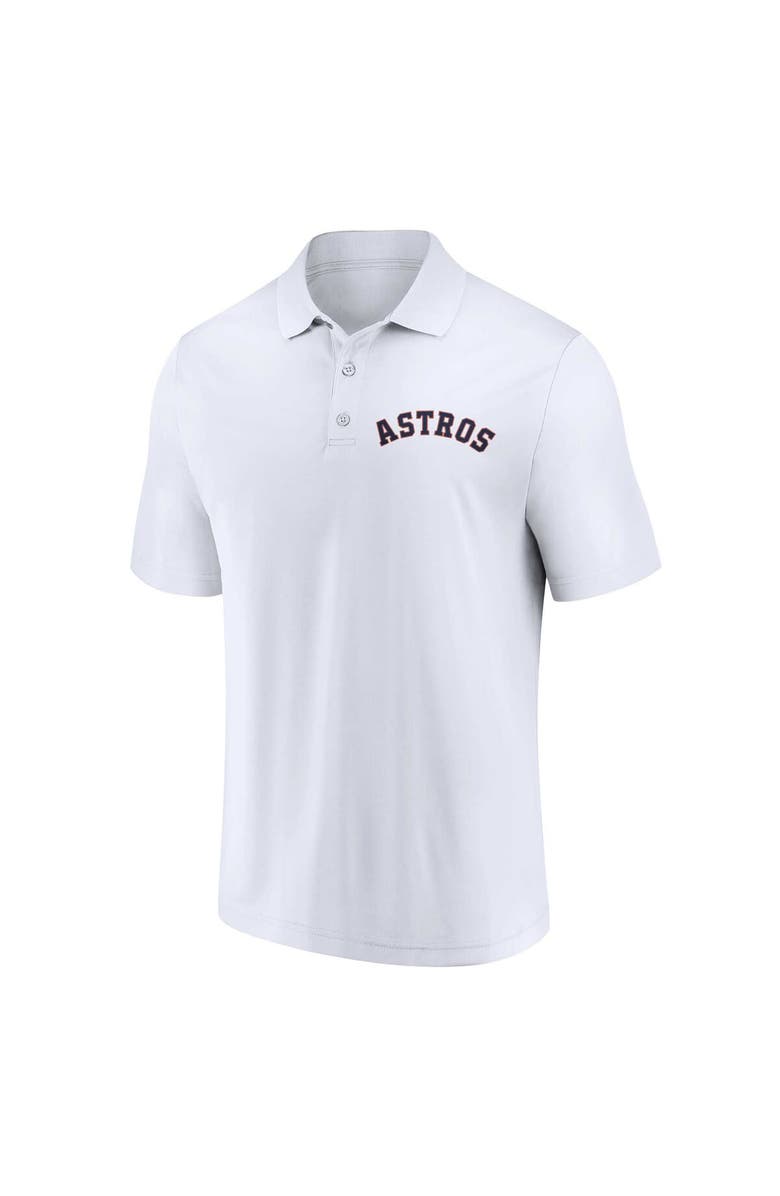 FANATICS Men's Fanatics Branded Navy/White Houston Astros Two-Pack Logo Lockup Polo Set, Alternate, color, 