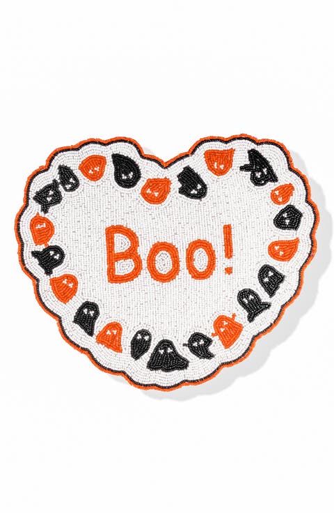 Halloween Beaded Placemat
