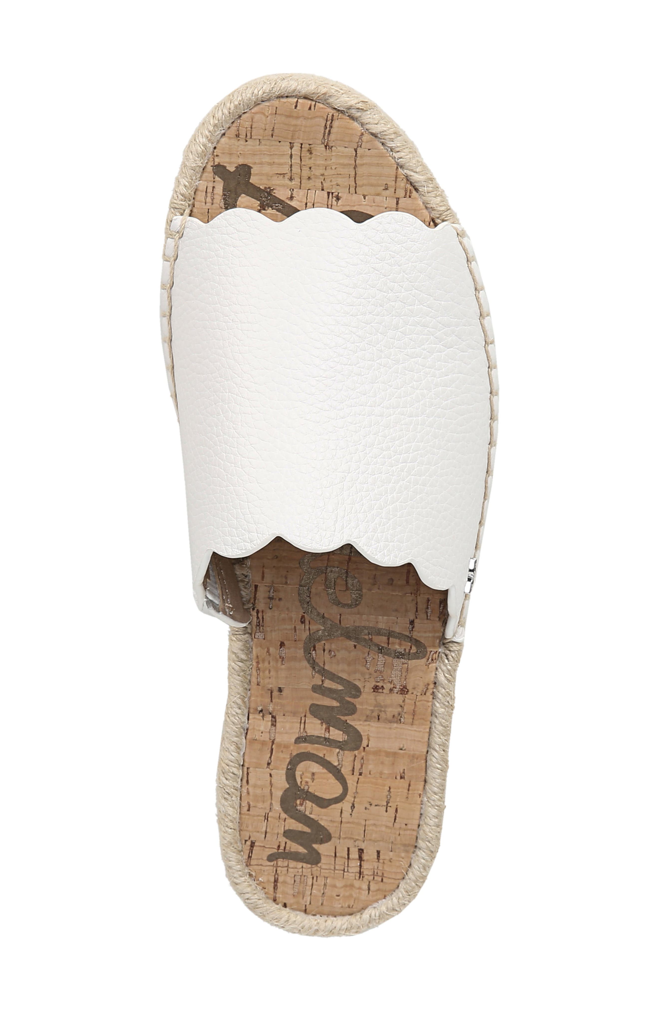 Andy Slide Sandal, Alternate, color, BRIGHT WHITE