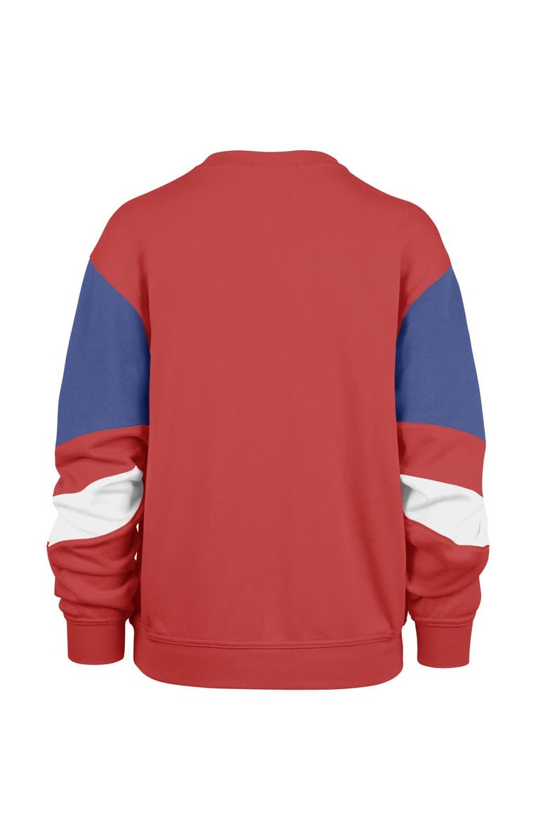 '47 Women's '47 Red Houston Rockets 2023/24 City Edition Nova Crew Pullover Sweatshirt, Alternate, color, 