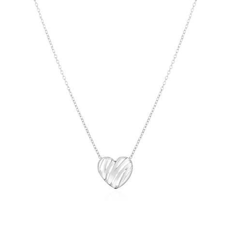 Scribble Heart Necklace