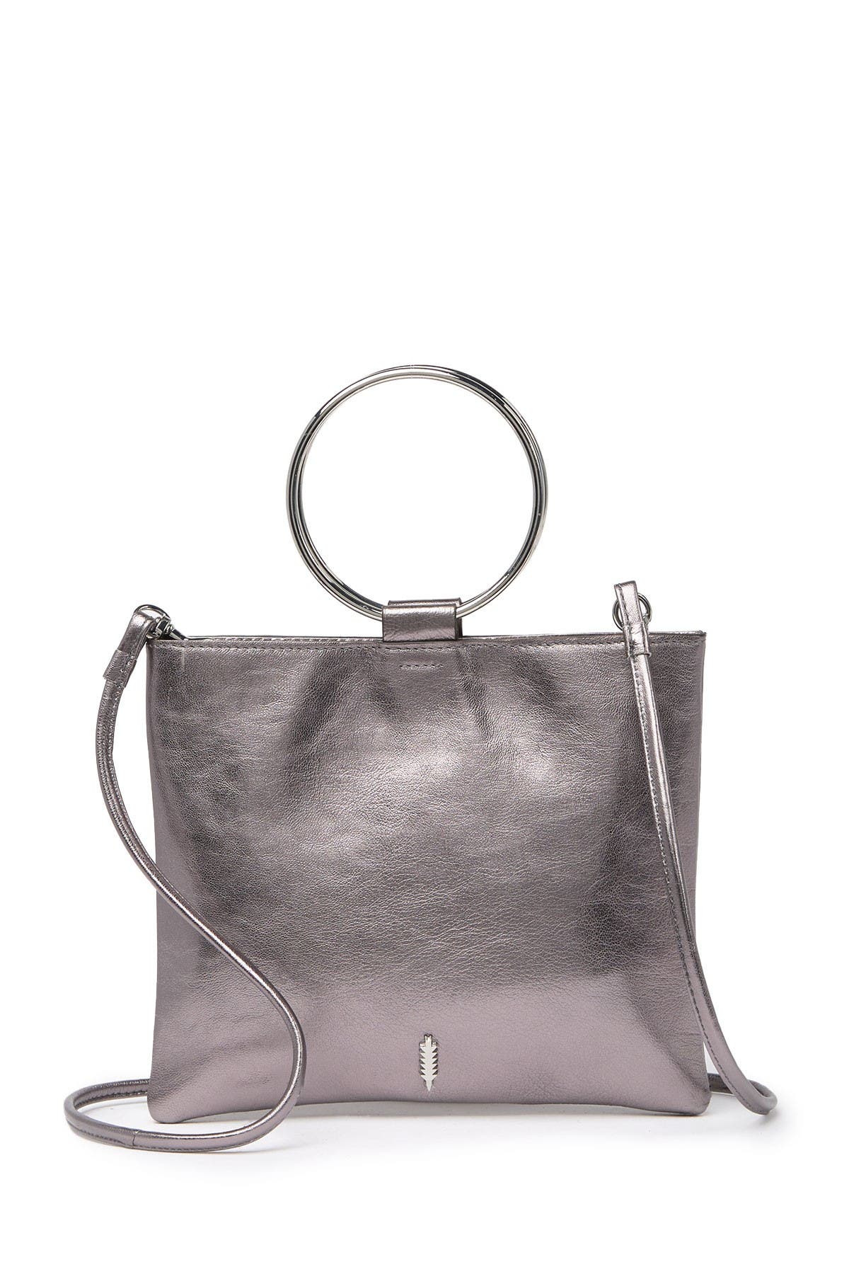 Thacker Le Pouch Leather Crossbody Bag, Main, color, 