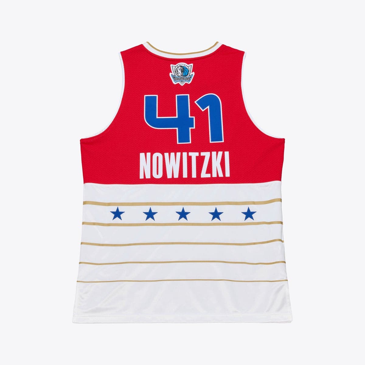Mitchell & Ness Men's Mitchell & Ness Dirk Nowitzki Red/White 2006 NBA ...