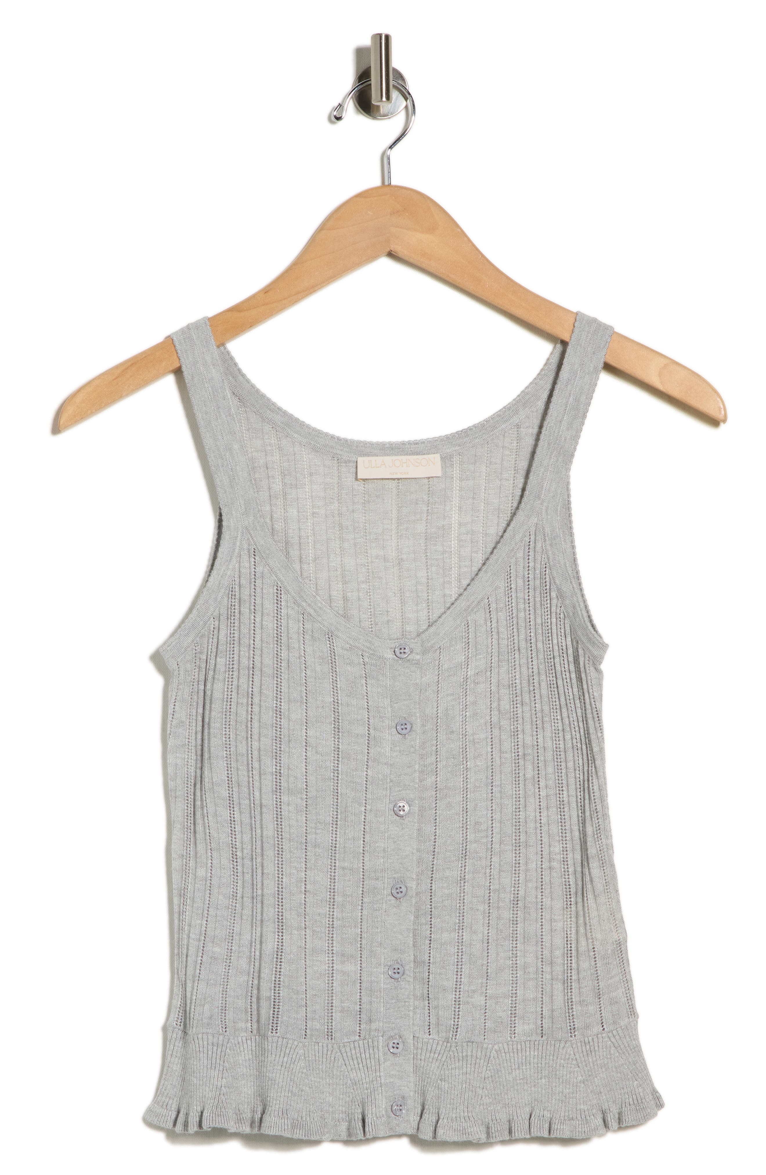 Ulla Johnson Callie Pointelle Knit Camisole