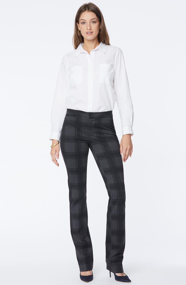 NYDJ Plaid Slim Pants, Alternate, color, 