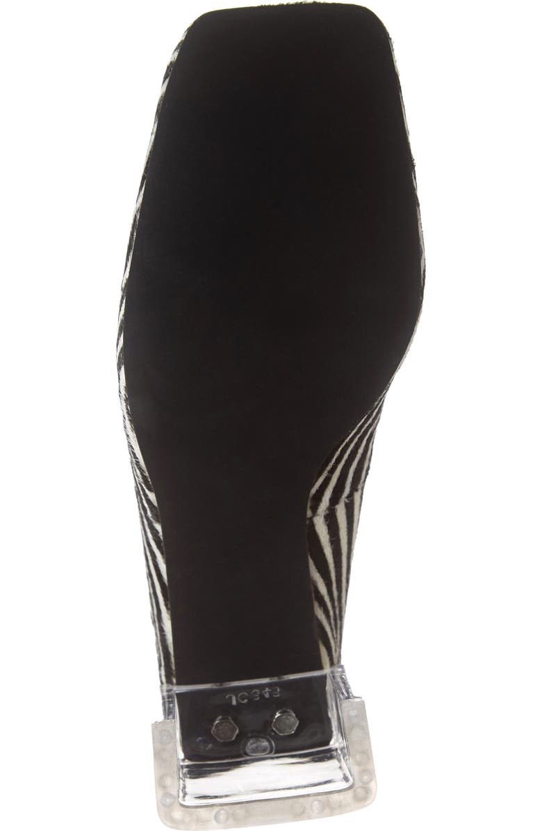 Jeffrey Campbell Graff Clear Heel Pump, Alternate, color,