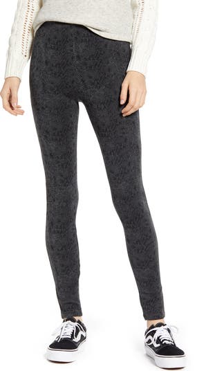 Splendid Python Print Leggings | Nordstrom