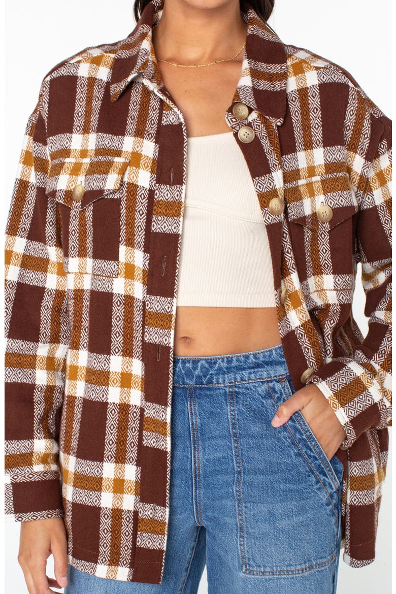 Overlander Cotton Button-Up Shirt, Alternate, color, TIRAMISU