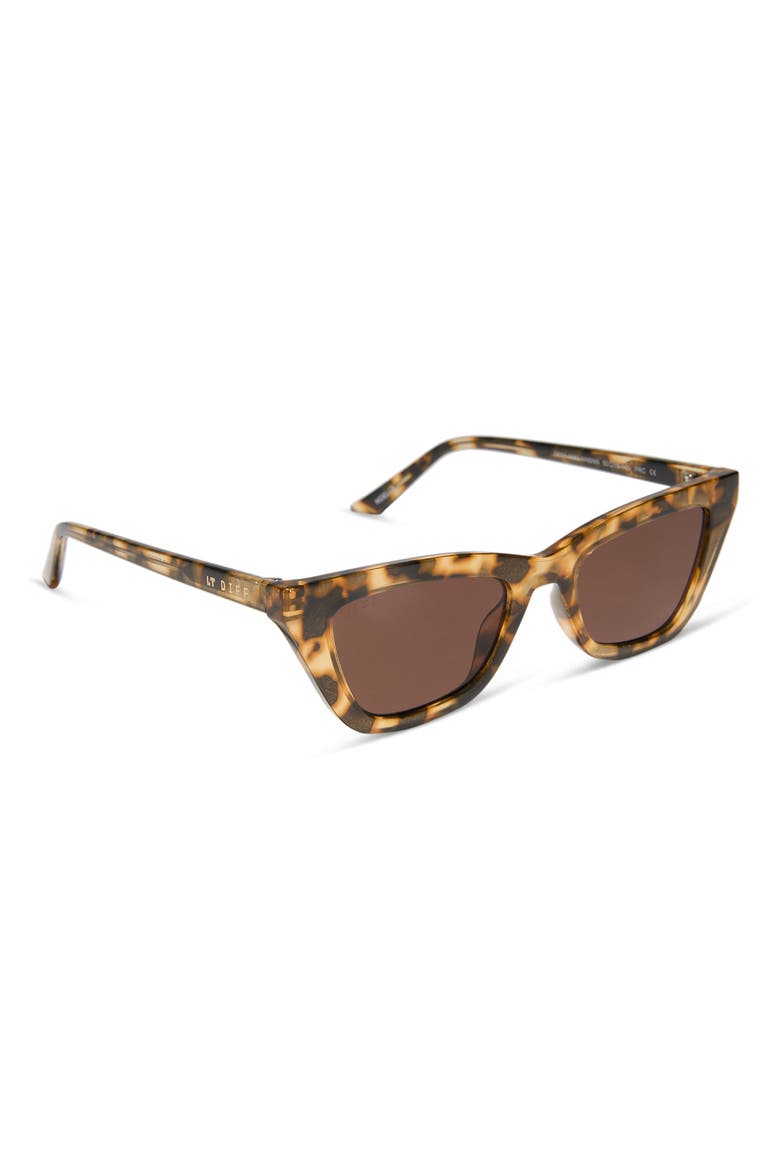 Noelle 50mm Cat Eye Sunglasses, Alternate, color, SAND TORT