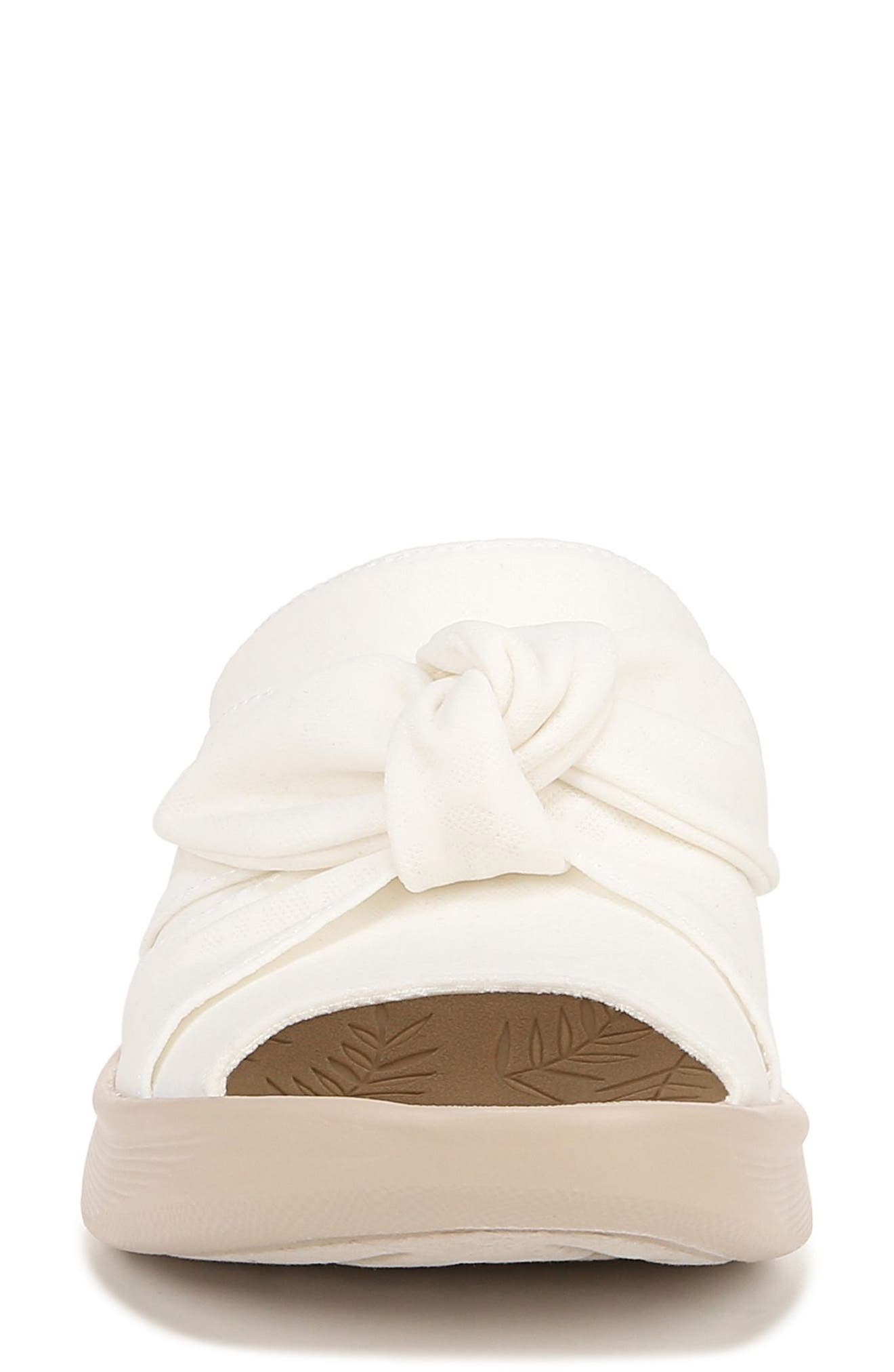 LifeStride BZees Smile II Wedge Slide Sandal, Alternate, color, White