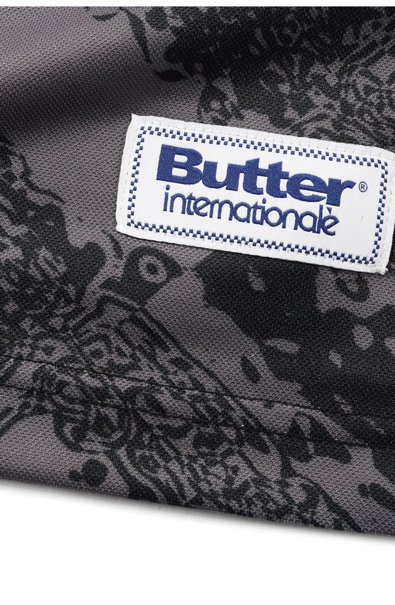 Butter Goods Jazz Logo Soccer Jersey, Alternate, color, Black