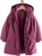 NEXT Kids' Midweight Waterproof Hooded Jacket