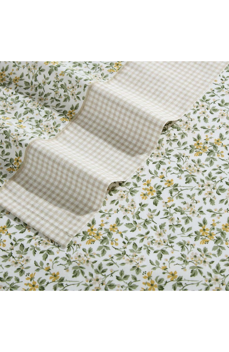 Laura Ashley Tierney Cotton Percale Sheet Set, Alternate, color, Green