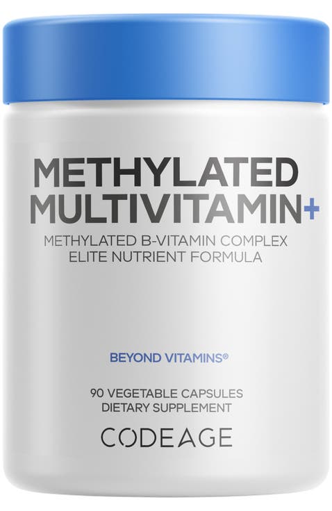 Methylated Multivitamin+, B-Vitamins & Minerals, CoQ10, DIM, Probiotics, Benfotiamine