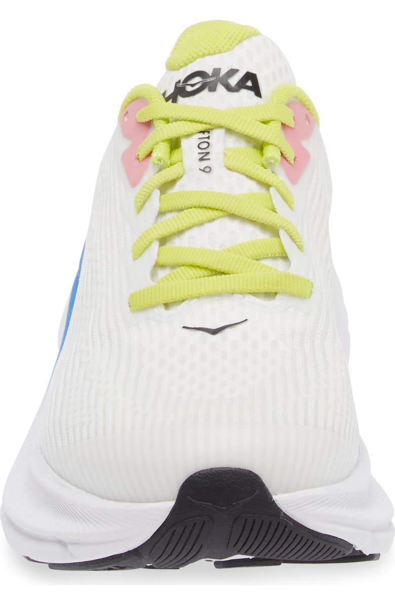 HOKA Kids' Clifton Youth Running Shoe, Alternate, color, Blanc/ Virtual Blue