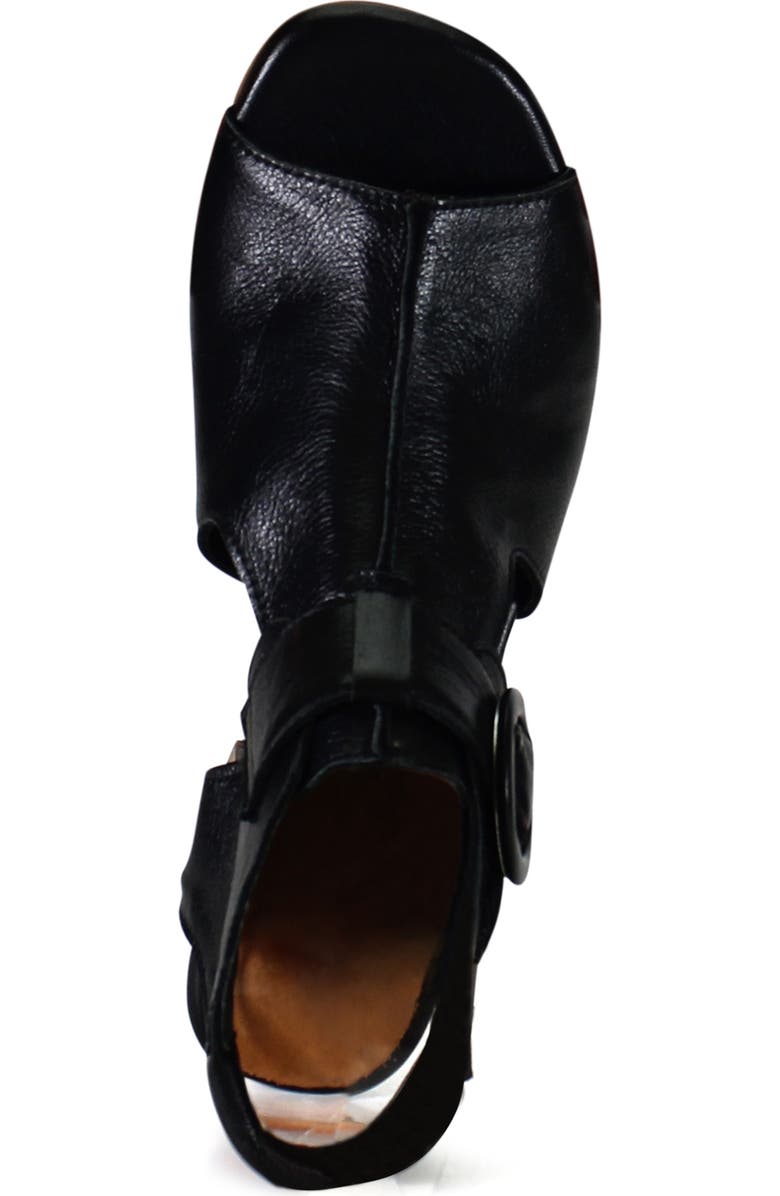 Diba True CORA LINE Leather Dressy Heeled Sandal, Alternate, color, Black