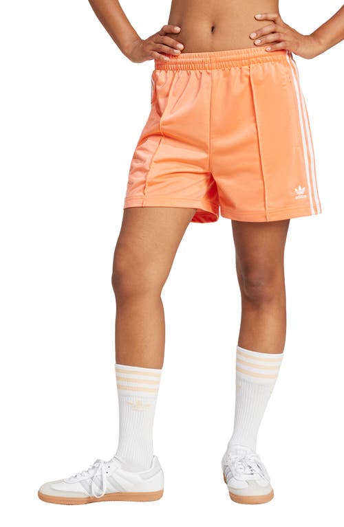 Adidas Originals Firebird Recycled Polyester Shorts In Semi Coral