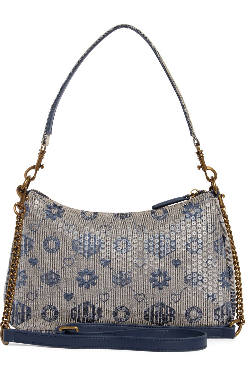 Kurt Geiger London Highgate Shoulder Bag, Alternate, color, Open Blue