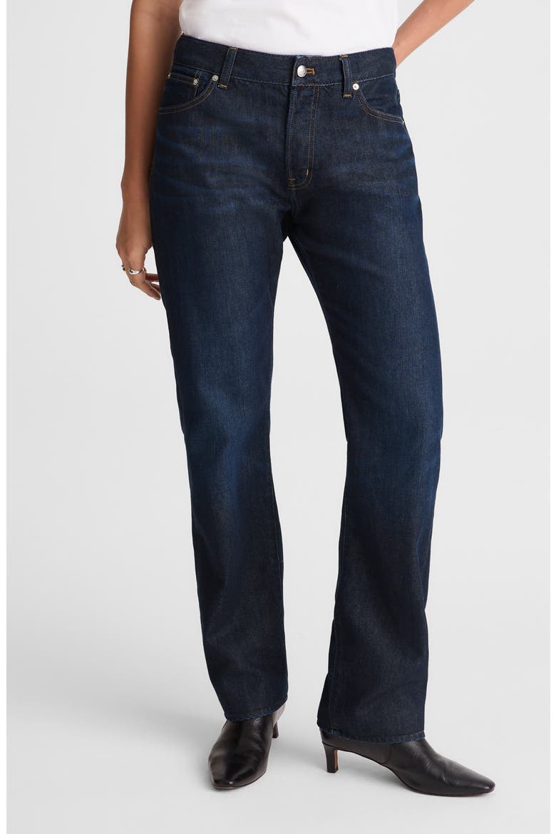 The Dean SoftDrape Easy Straight Jeans, Main, color, FOUNDRY WASH