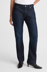 Madewell The Dean SoftDrape Easy Straight Jeans