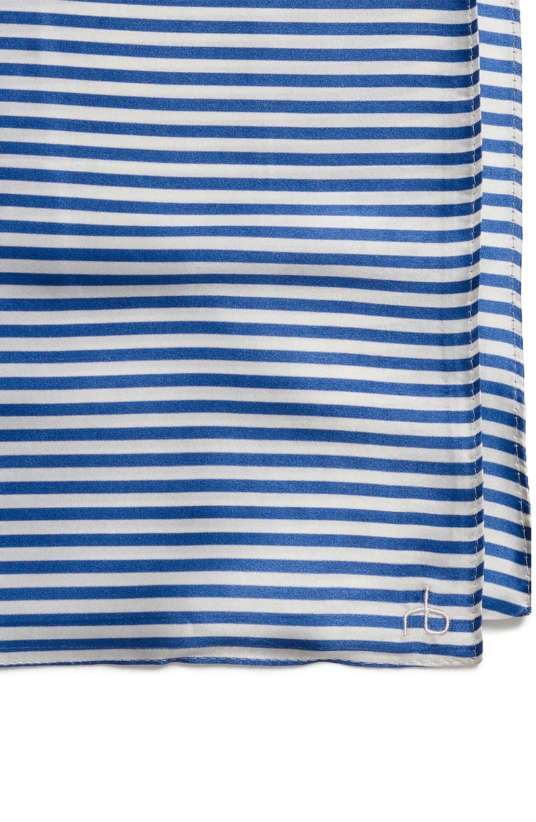 rag & bone Gail Stripe Silk Scarf, Alternate, color, 