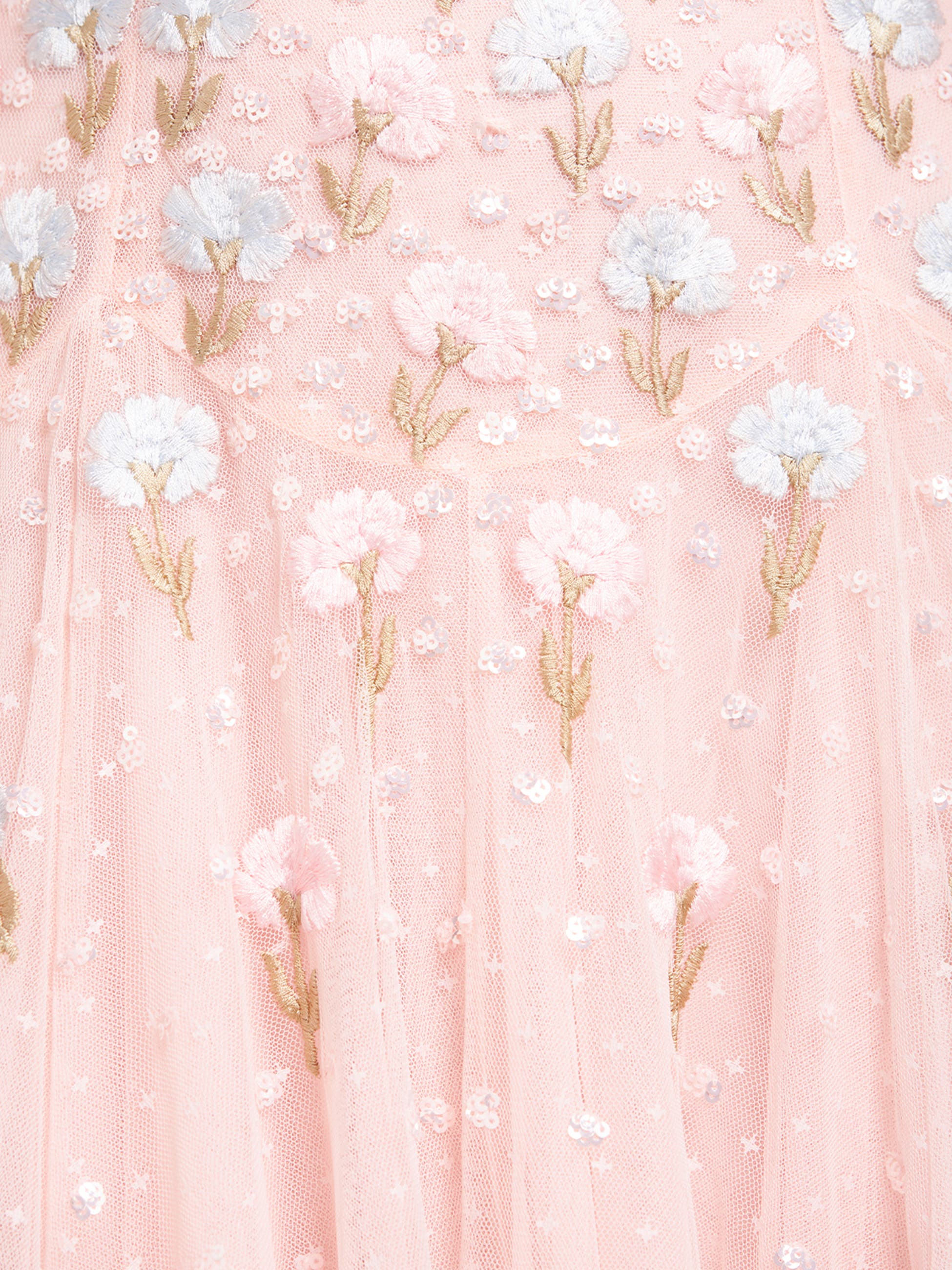 Needle & Thread Dandelion Ditsy Halter-neck Mini Dress (Women) | Nordstrom