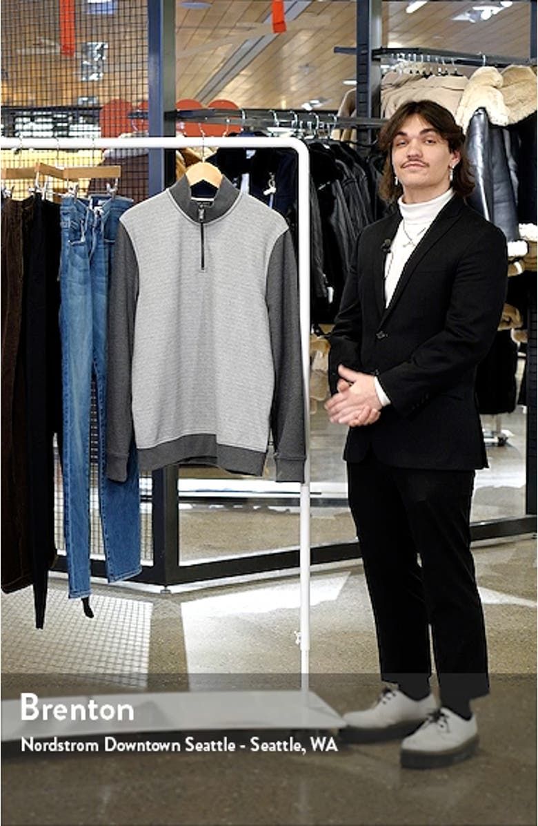 Meritts Half Zip Piqué Pullover, sales video thumbnail