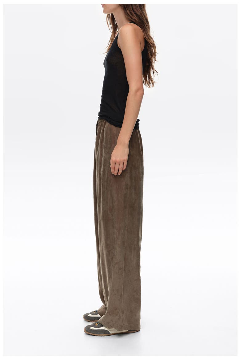 Fluid Jogger Trousers, Alternate, color, DARK OLIVE