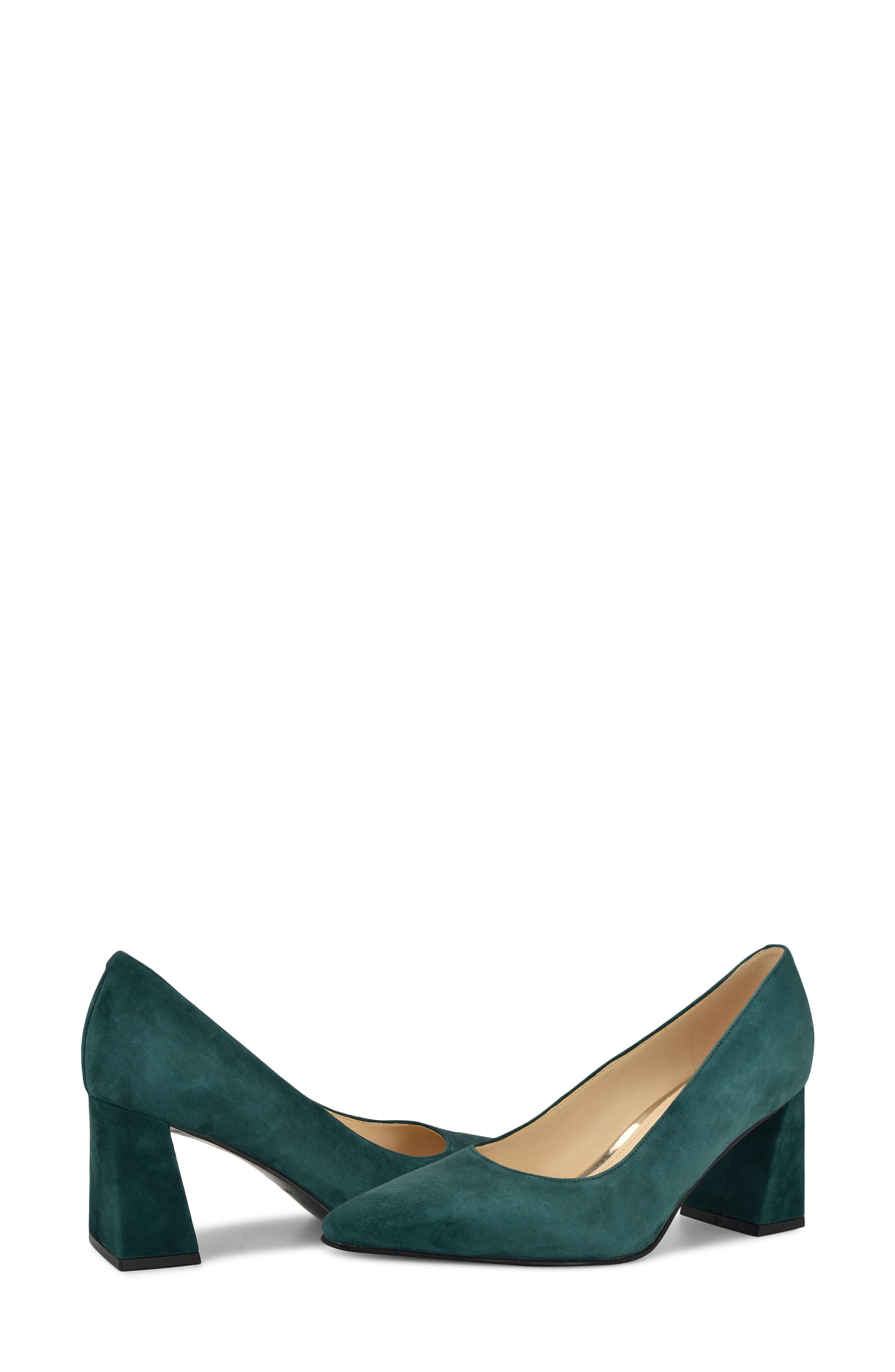Nine West Monda Pump, Alternate, color, Dark Green