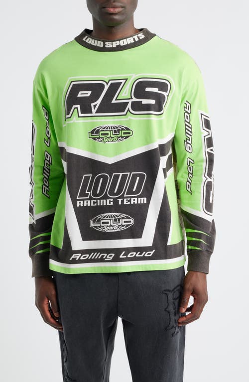 Rolling Loud Raceday Cotton Jersey In Black