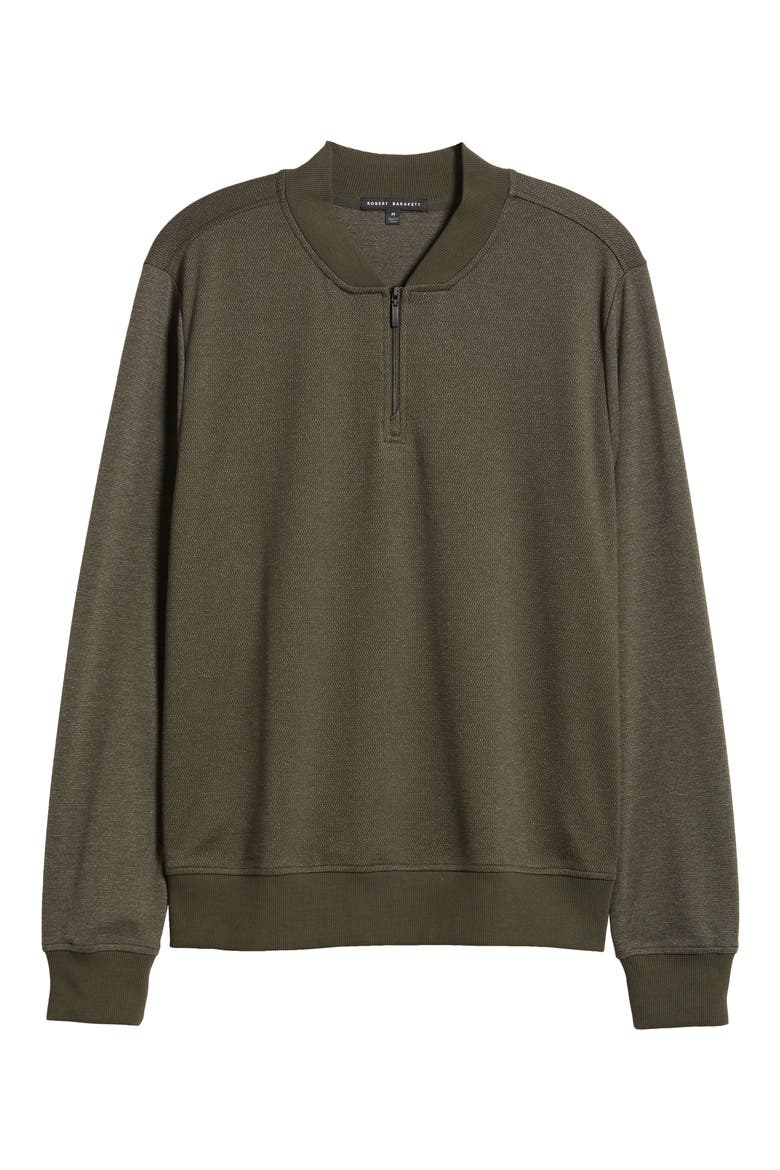Gawler Quarter Zip Pullover, Alternate, color, OLIVE