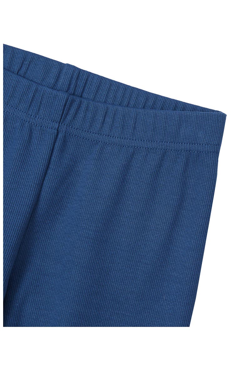 Girls Ribbed Knit Flare Leggings, Alternate, color, Dark Blue
