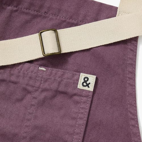 Hedley & Bennett The Essential Apron In Purple