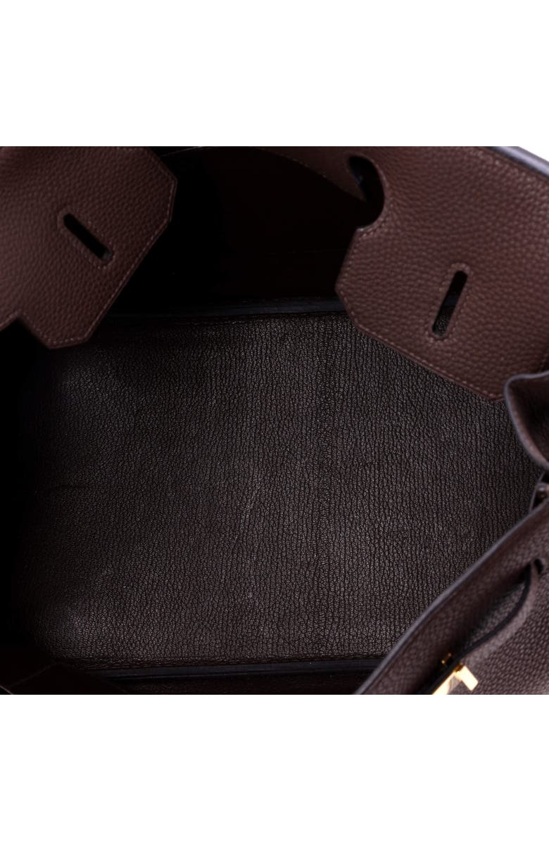 Pre-Owned Hermes Birkin Handbag Brown Togo with Gold Hardware 35, Alternate, color, Chocolat