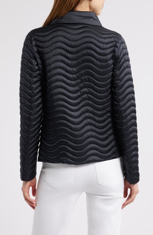 Save The Duck Pearl Water Repellent Quilted Jacket In Black