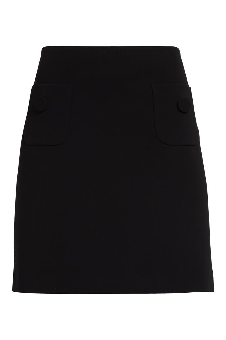 Pagine Cady Skirt, Alternate, color, BLACK